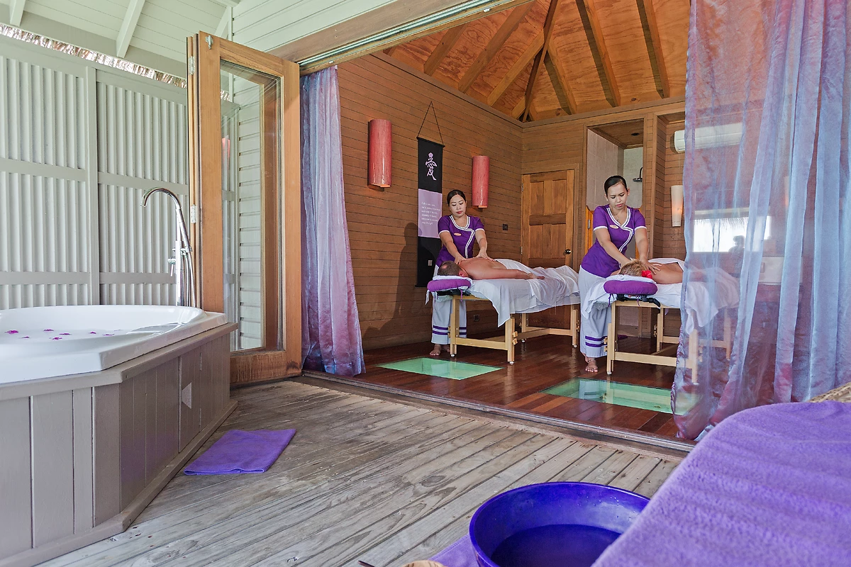 Salle de massage, Duniye Spa, Meeru Island Resort & Spa, Maldives