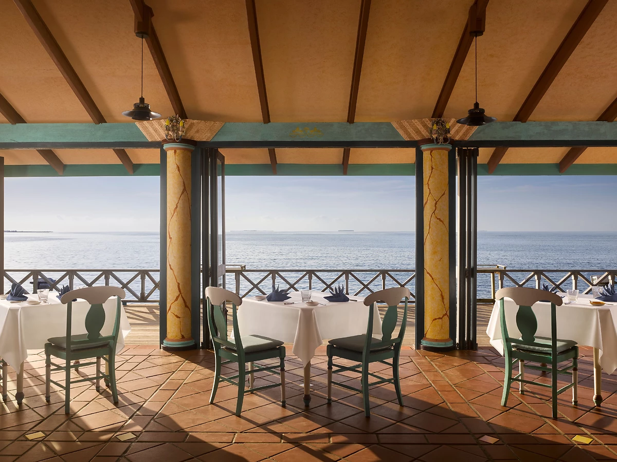 Restaurant Al Pontile, Villa Park, Sun Island