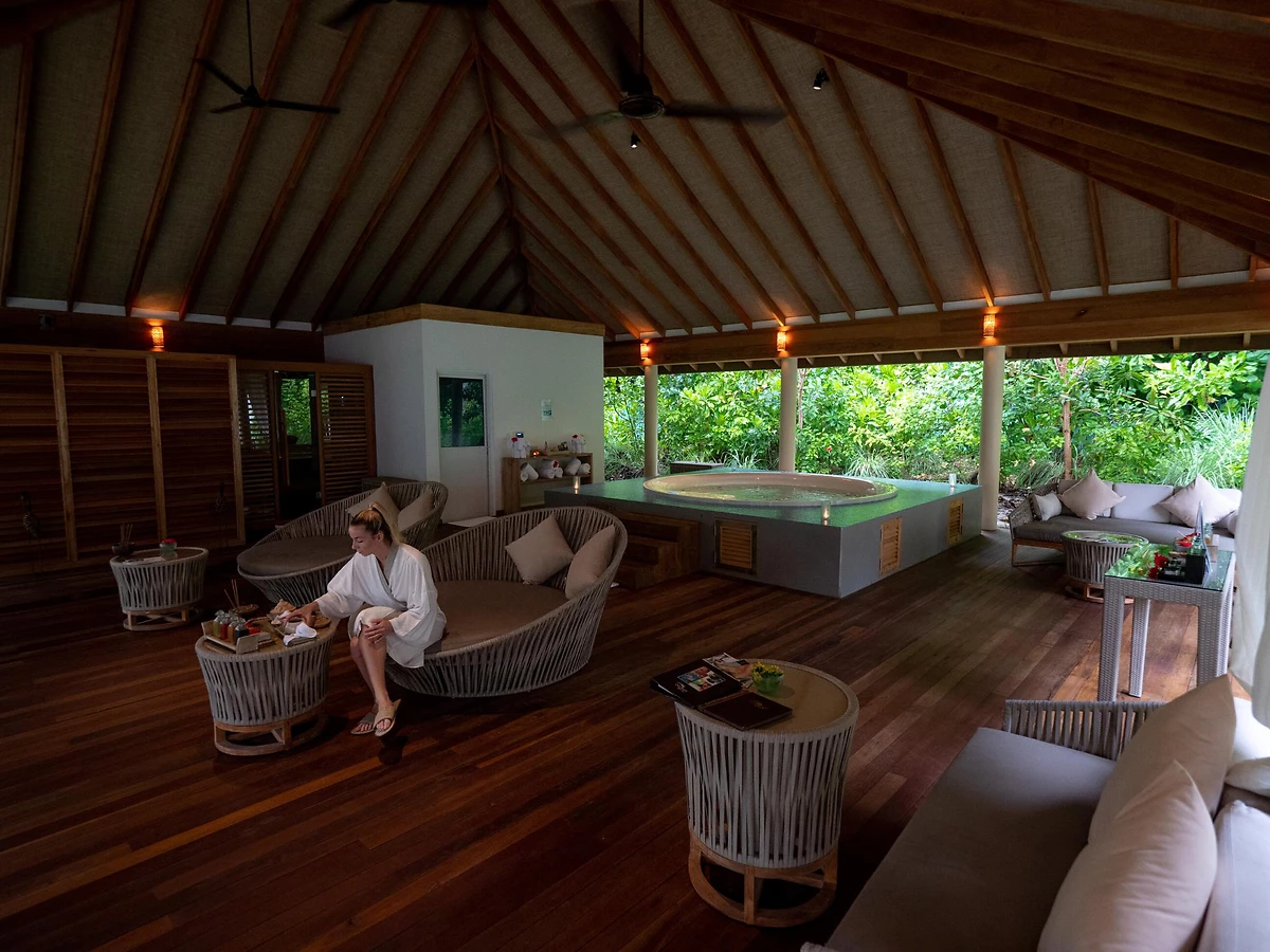 Spa de l'hôtel, Reethi Faru Resort