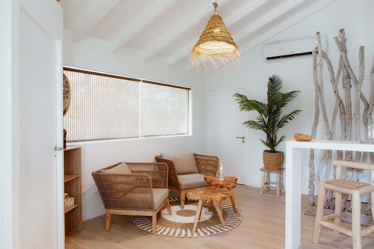 Salle d'attente, Spa By La Playa, Saint-Martin