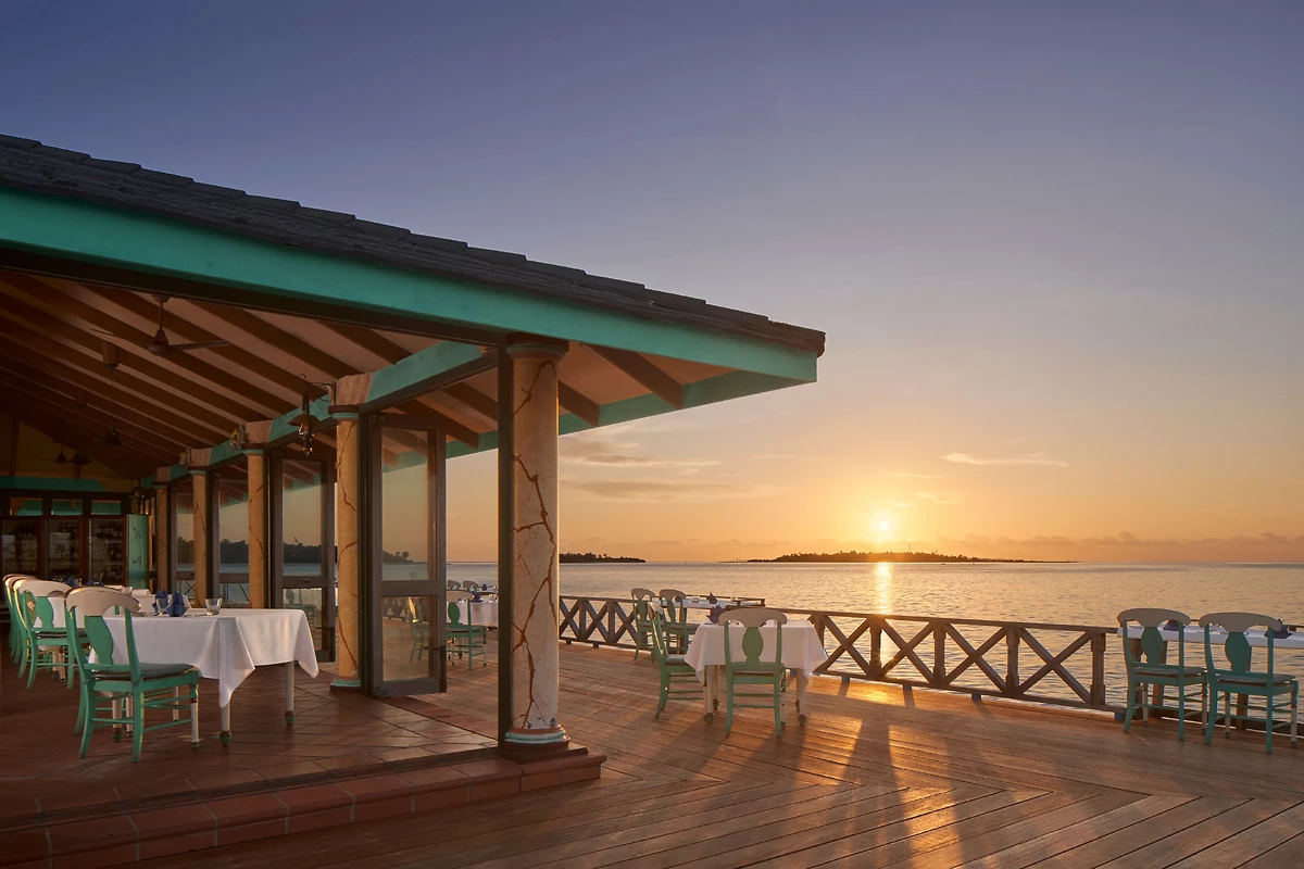 Restaurant Al Pontile, Villa Park, Sun Island
