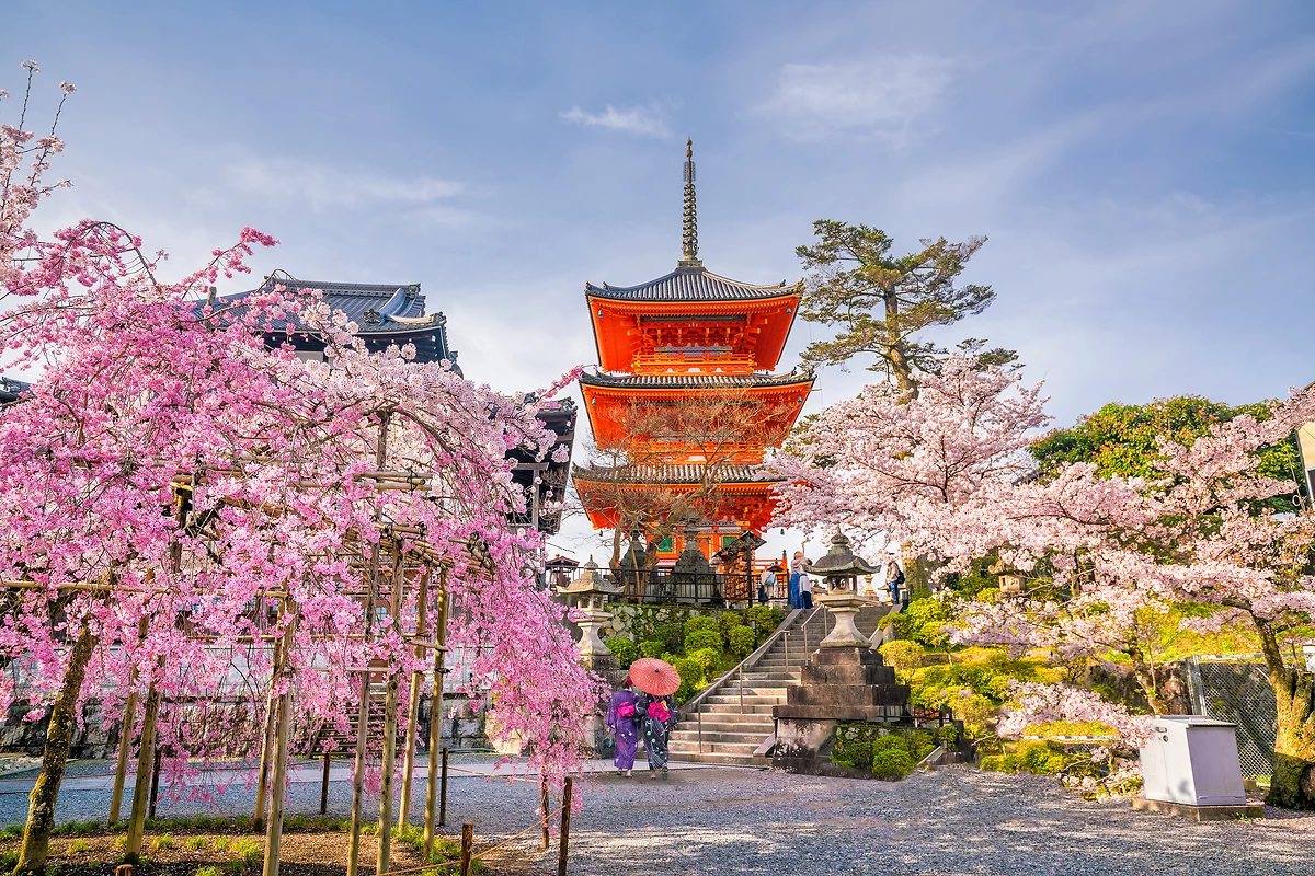 Temple Kiyomizu-dera, Kyoto, Japon