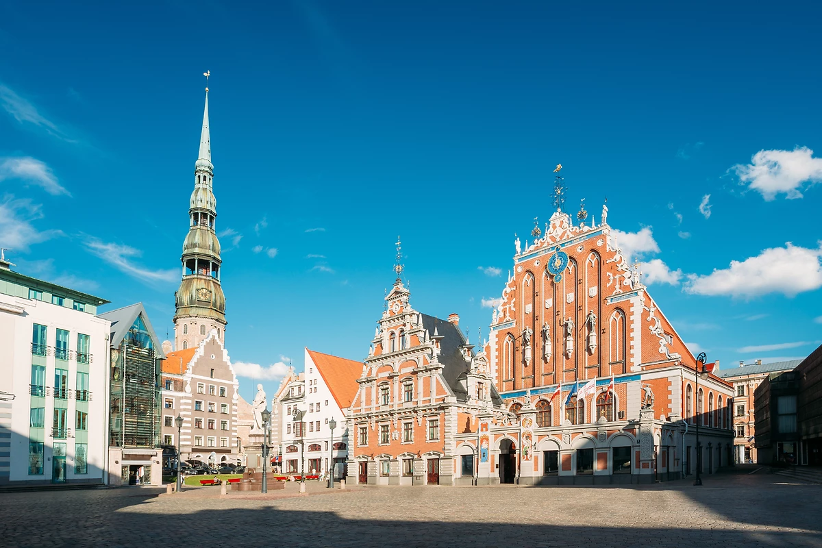 La Maison des Têtes Noires, Riga, Lettonie