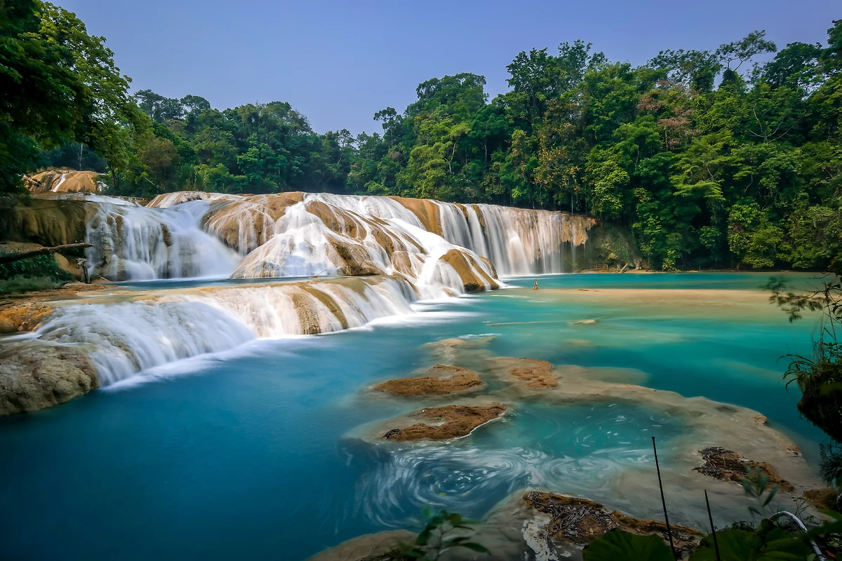 Cascades d'Agua Azul, Mexique