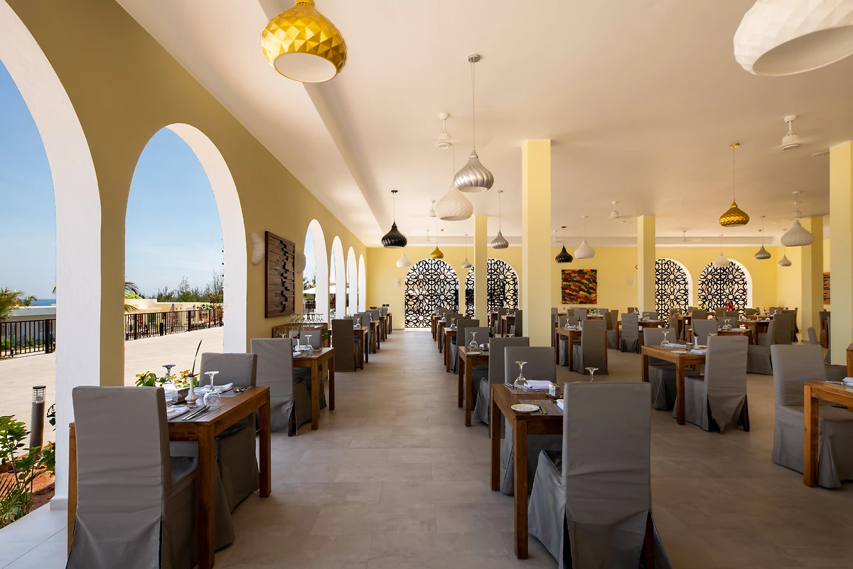 Restaurant Aqua, hôtel The Mora, Zanzibar