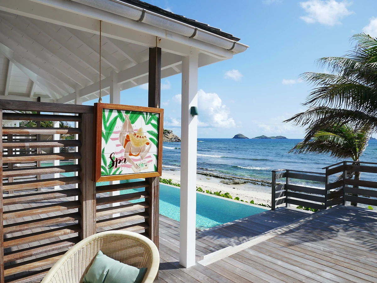 Entrée du Spa, Manapany, Saint-Barthélemy