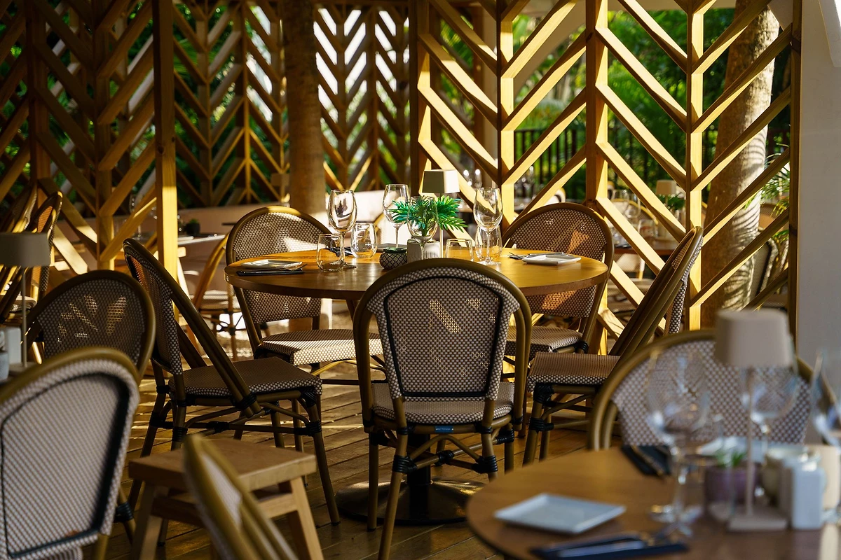 Restaurant de l'hôtel, hôtel Palm Court