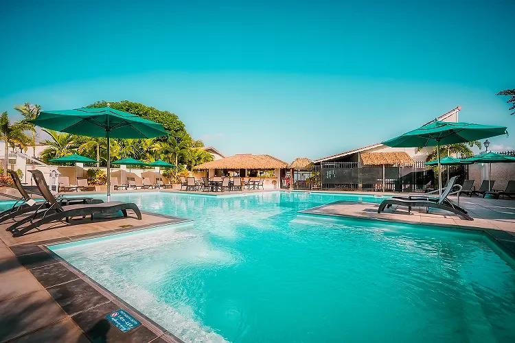 Piscine, Hôtel Bambou, Martinique