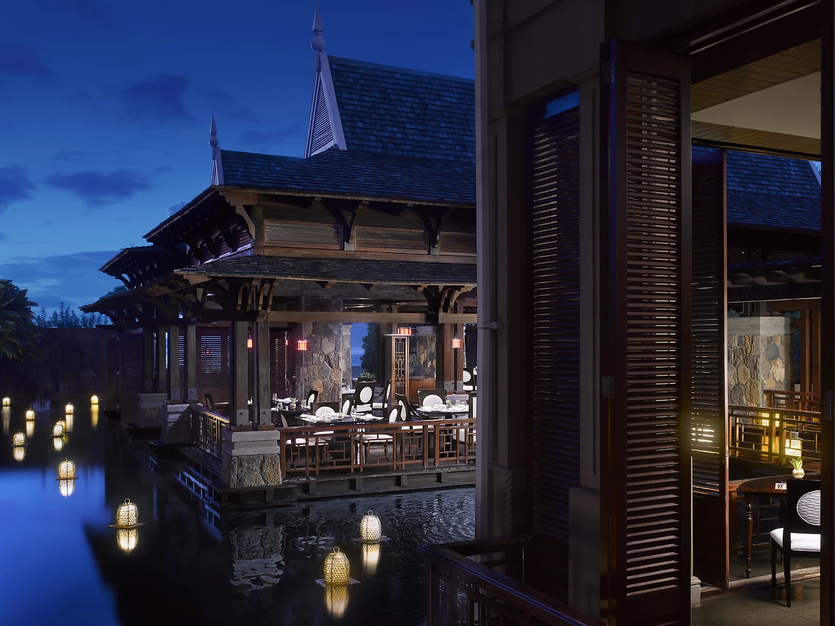 Restaurant "Floating Market", The St. Regis Le Morne Resort, Mauritius