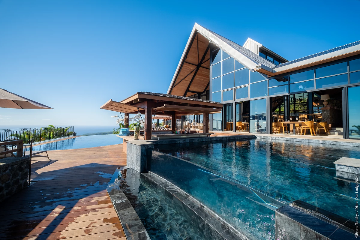 Piscine, Diana Dea Lodge, La Réunion