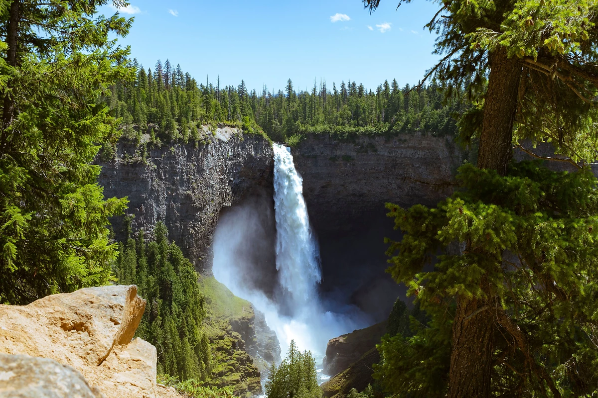 Chutes Helmcken, parc provincial de Wells Gray, Canada