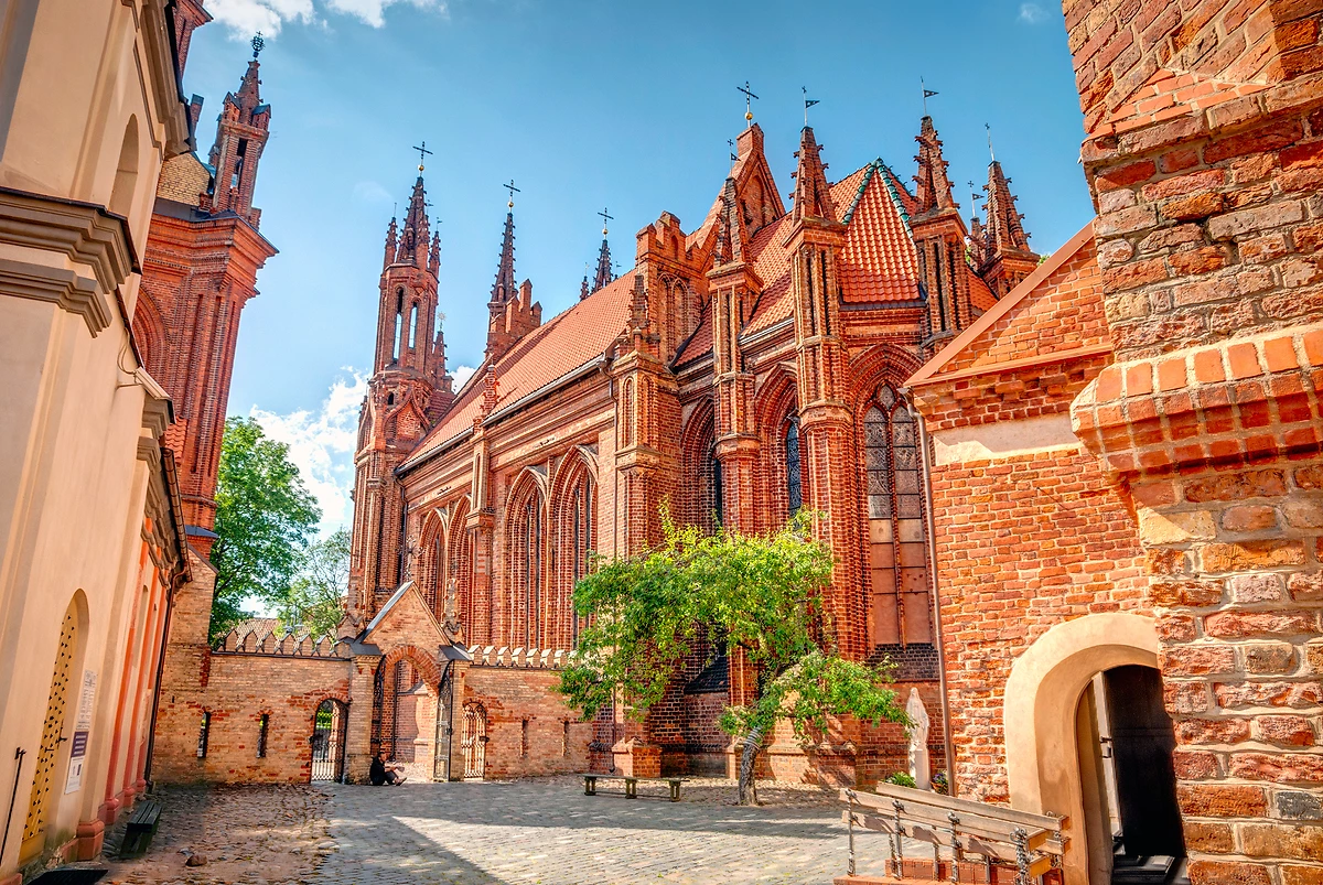 Église Sainte-Anne de Vilnius, Lituanie