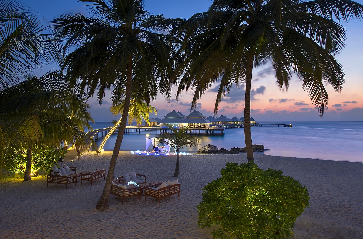 Plage de l'hôtel, Diamonds Thudufushi
