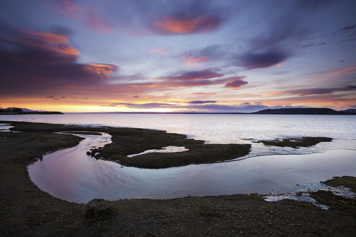 Lac Laugarvatn, Cercle d'Or, Islande