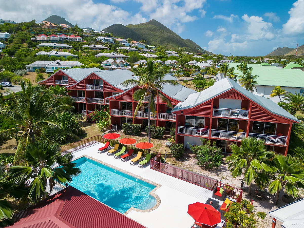 Vue sur l'hôtel, hôtel Palm Court