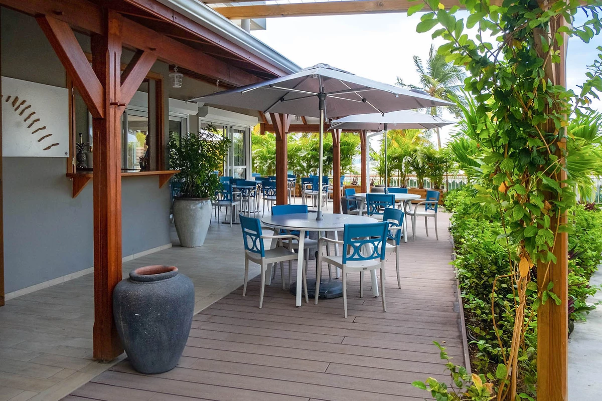 Terrasse, Restaurant La Terrasse, Diamants Les Bains - Résidence Hôtelière, Martinique
