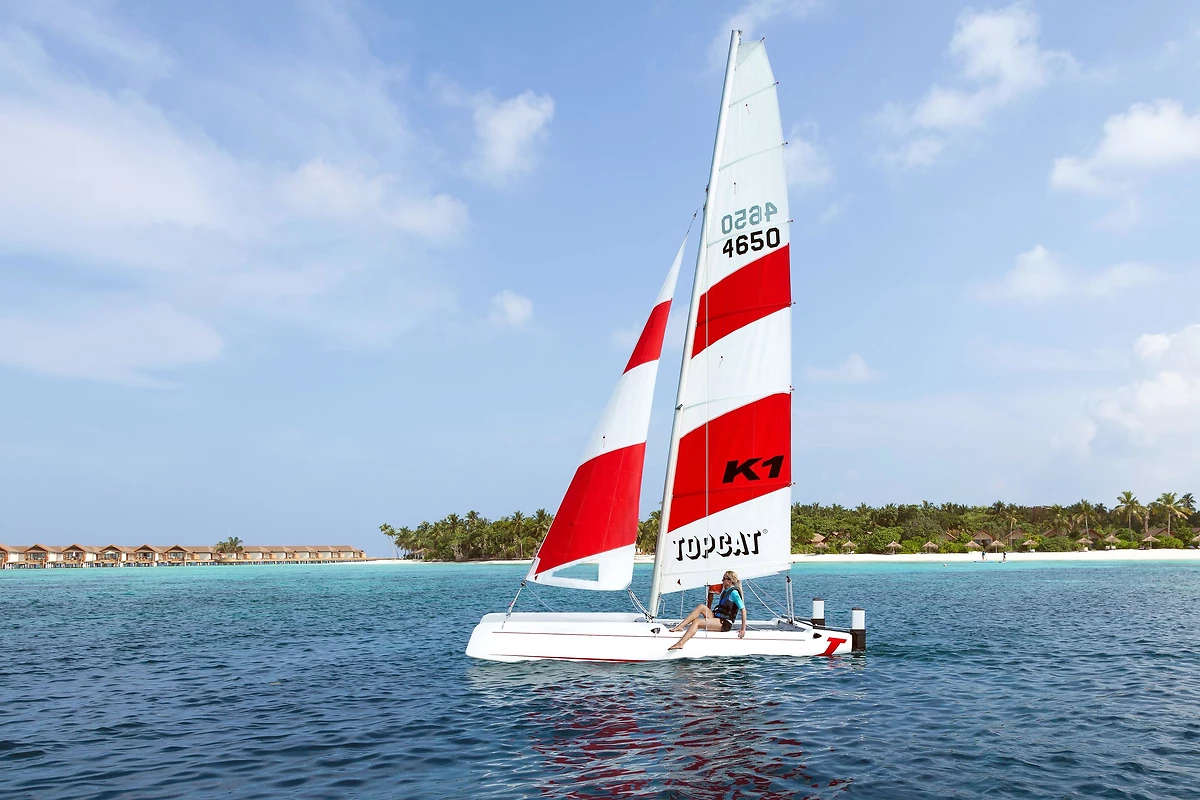 Excursion en catamaran, Reethi Faru Resort
