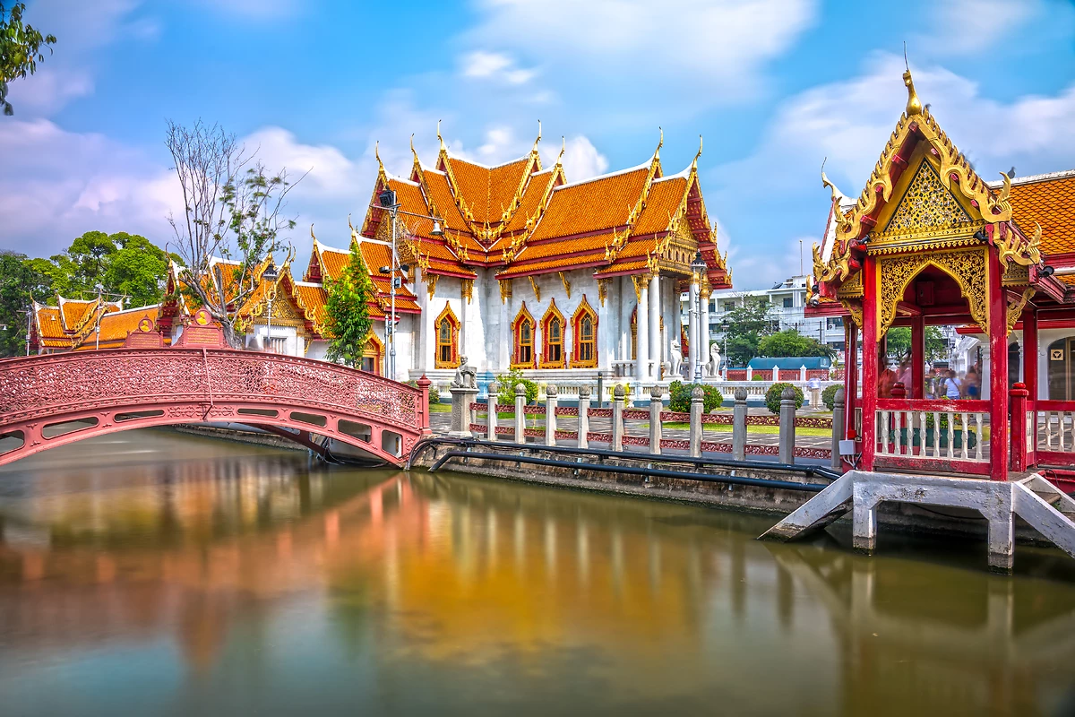 Temple de marbre, Bangkok, Thaïlande