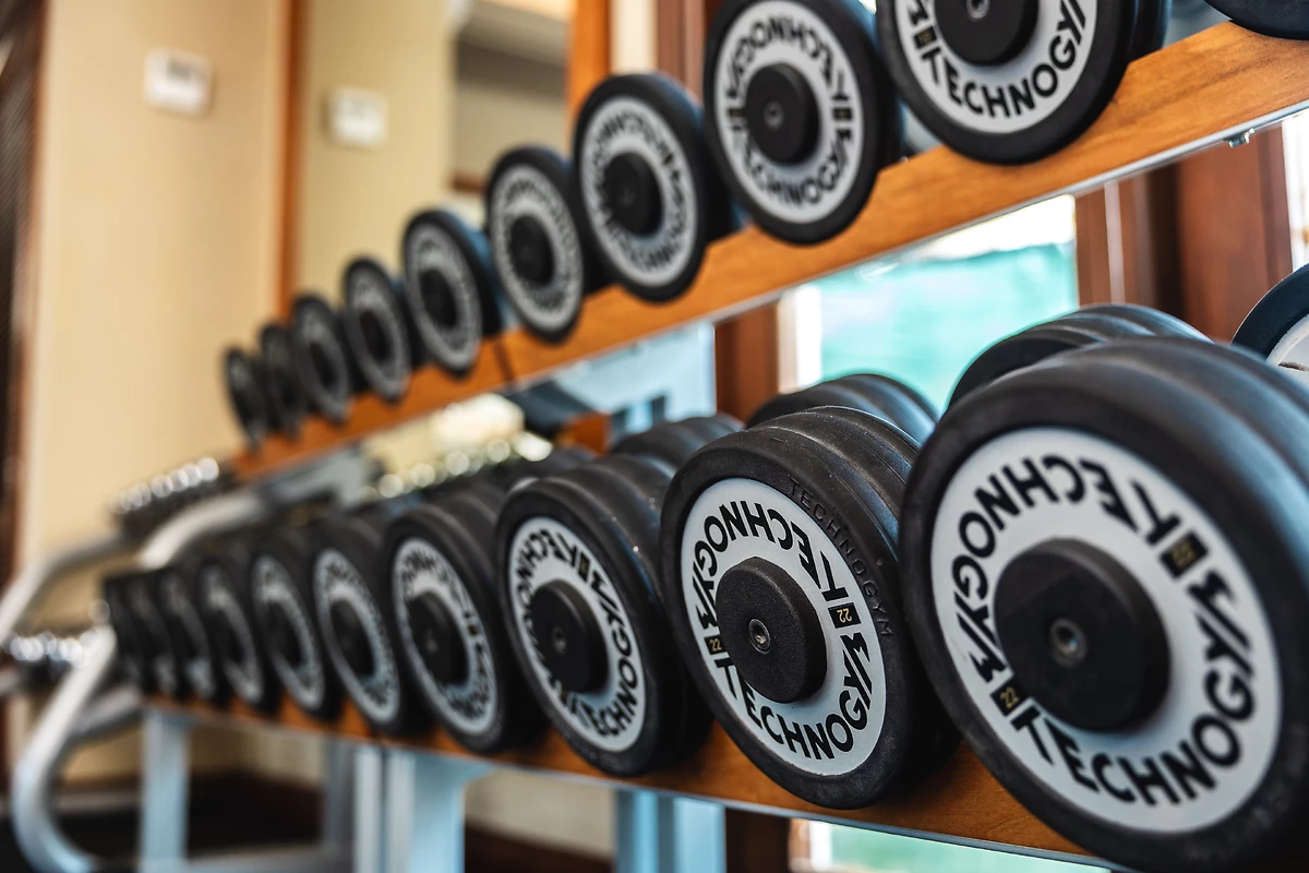 Salle de fitness, hôtel Maradiva Villas Resort & Spa