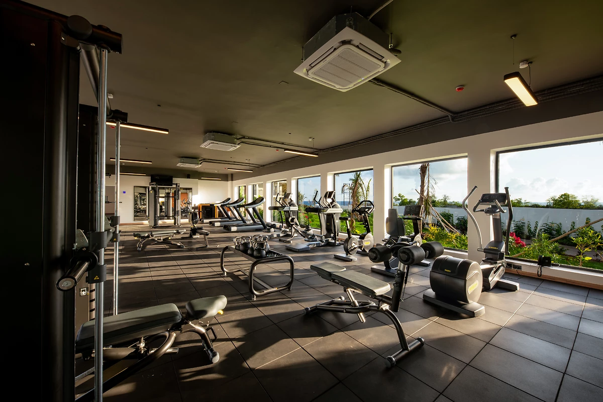Salle de sport, hôtel The Mora, Zanzibar