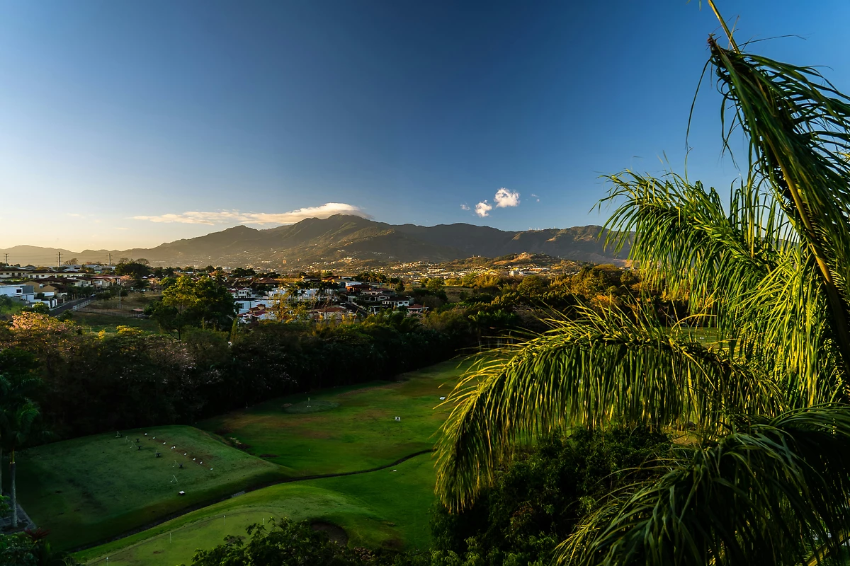 Vue sur San José, Costa Rica