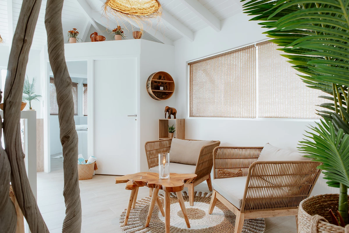Salle d'attente, Spa By La Playa, Saint-Martin