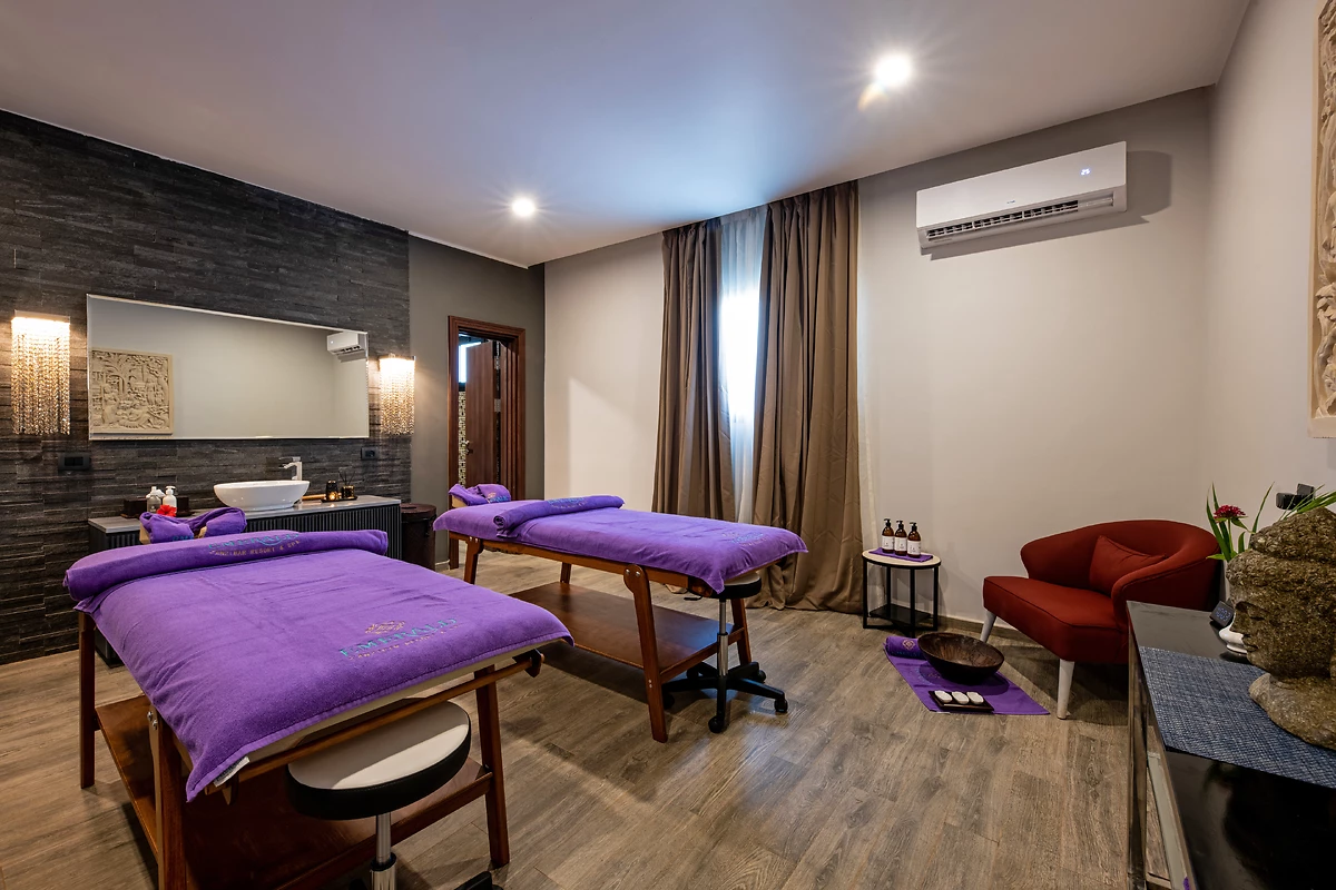 Salle de massage, spa de l'hôtel, hôtel The Mora, Zanzibar
