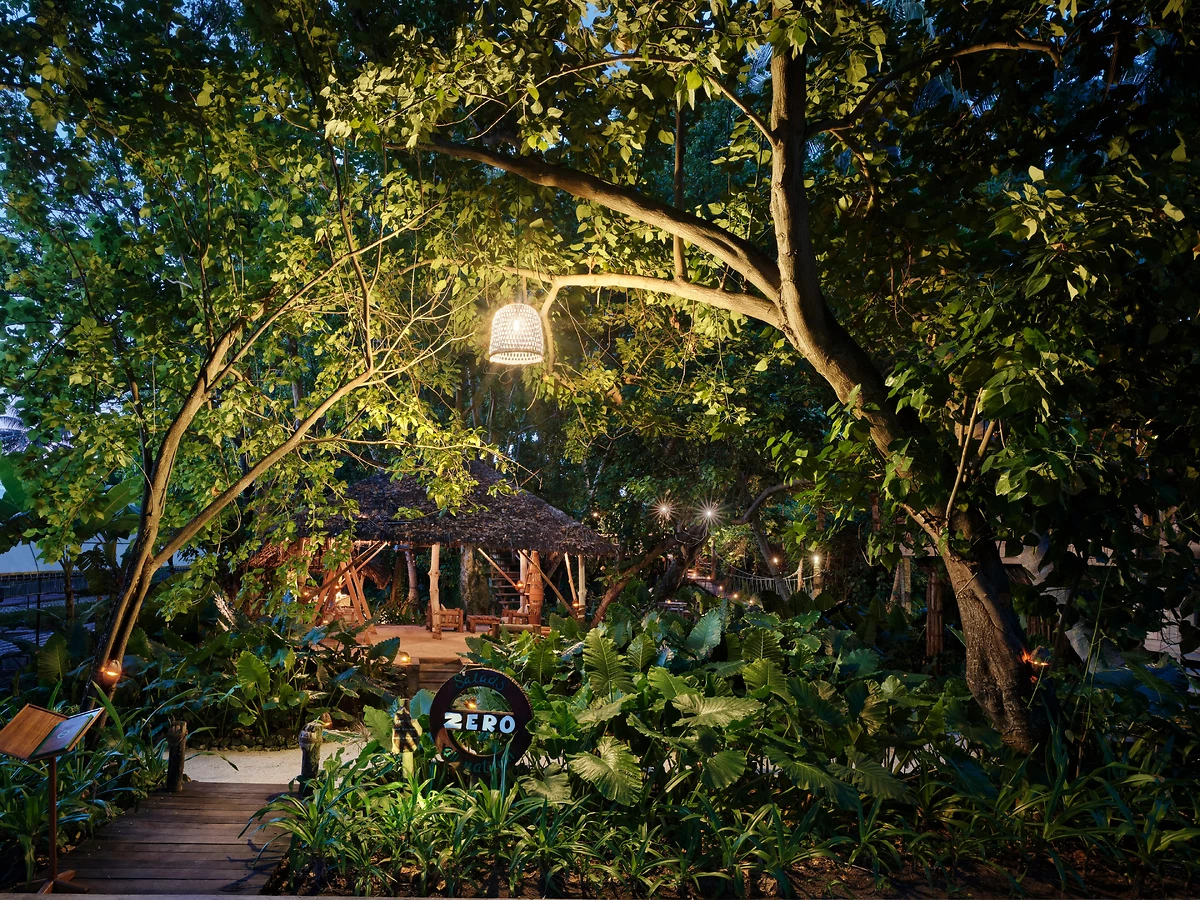 Restaurant le ZERO, Villa Park, Sun Island