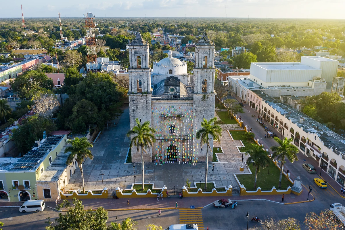 Cathédrale San Servacio, Valladolid, Mexique