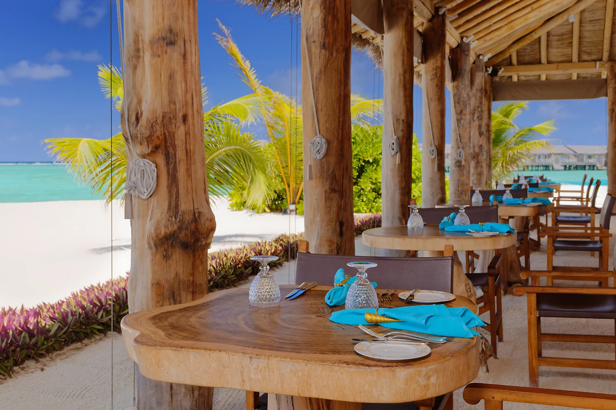 The Sand, Restaurant, You & Me Maldives, Atoll de Malé, Maldives