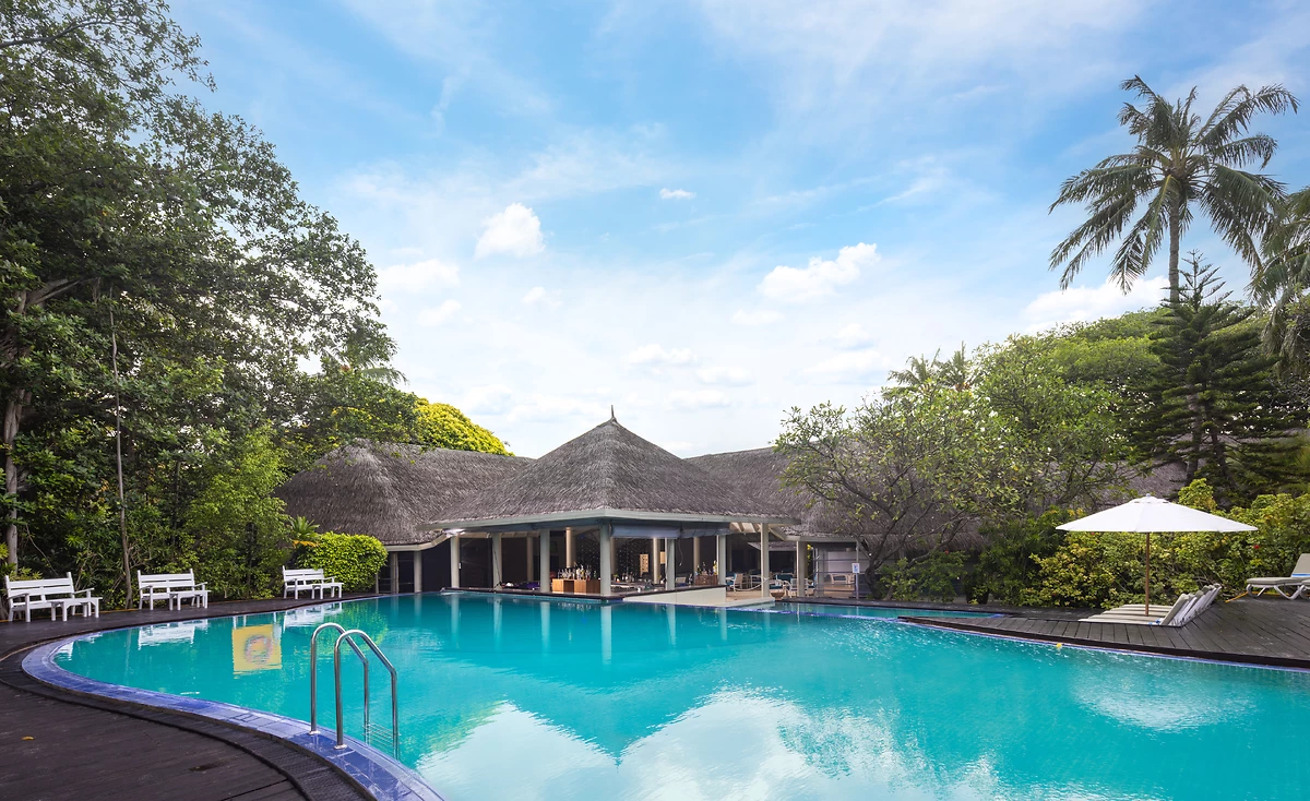 Piscine, Adaaran Select Hudhuran Fushi, Atoll de Malé, Maldives