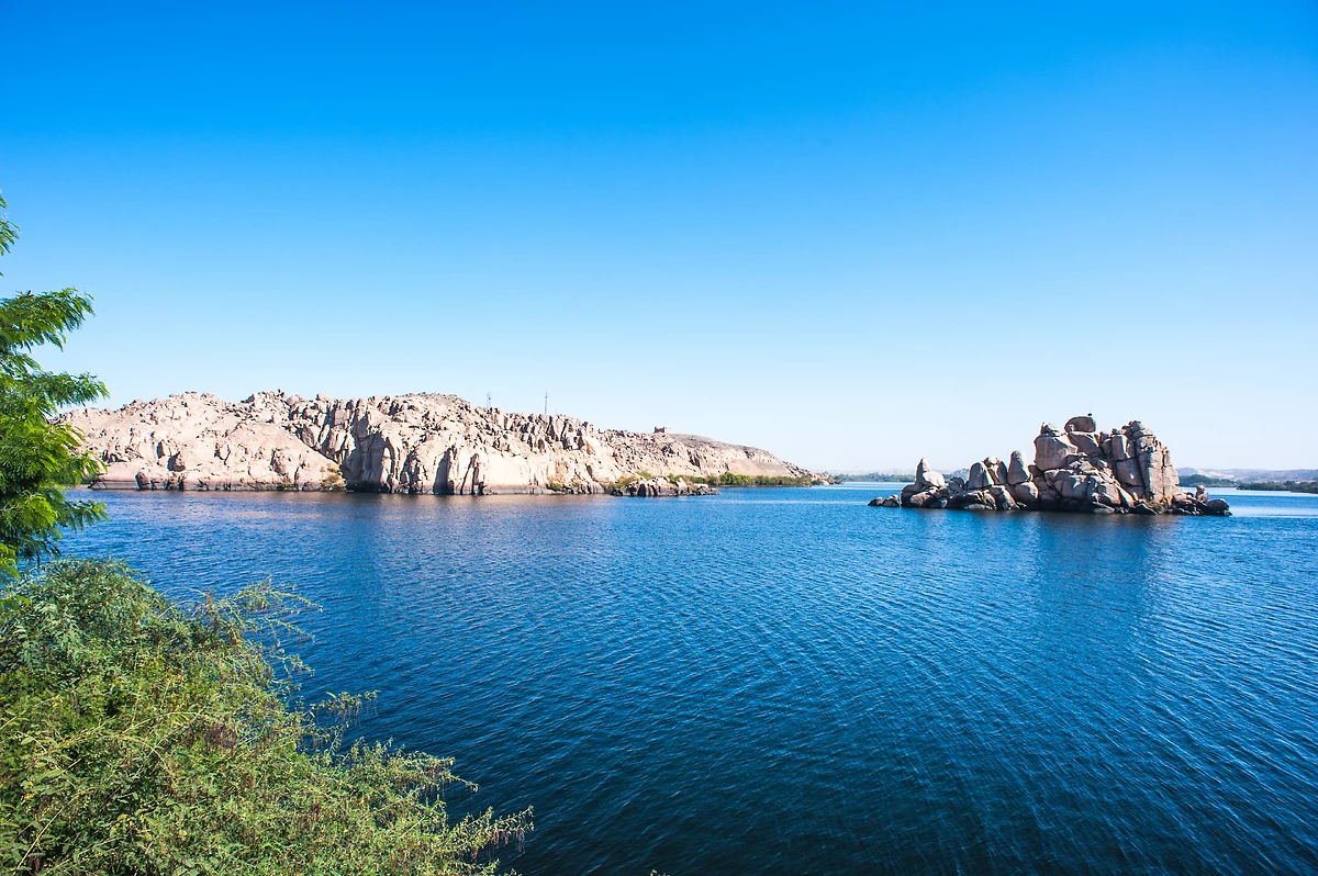 Lac Nasser, Egypte
