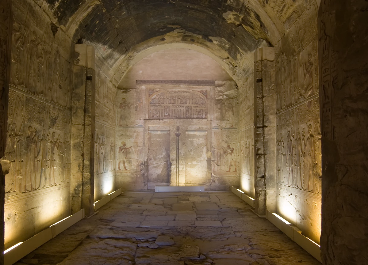 Chapelle Amun, Temple d'Osiris, Abydos, Égypte