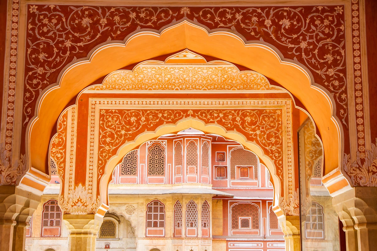 Palais, résidence royale, Jaipur, Rajasthan, Inde.