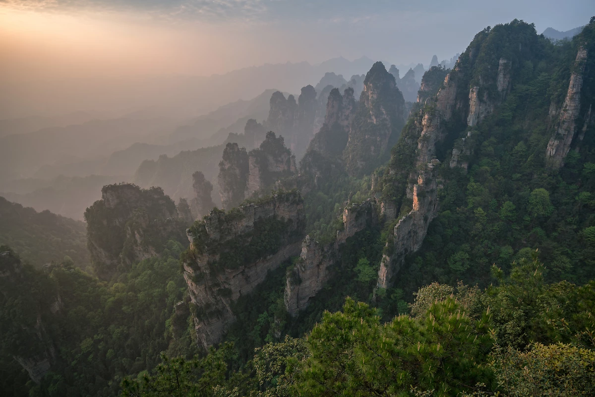 Forêt des Pierres, Zhangjiajie, Chine