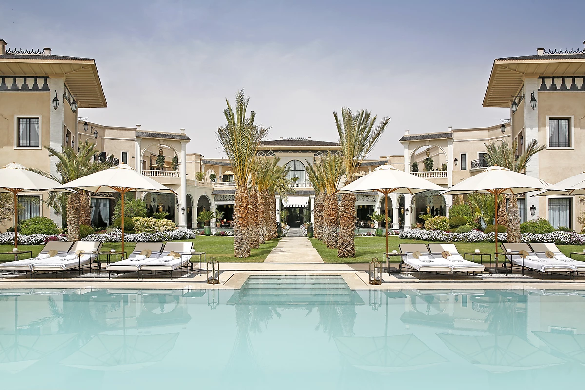 Piscine, Palais Ronsard, Marrakech, Maroc