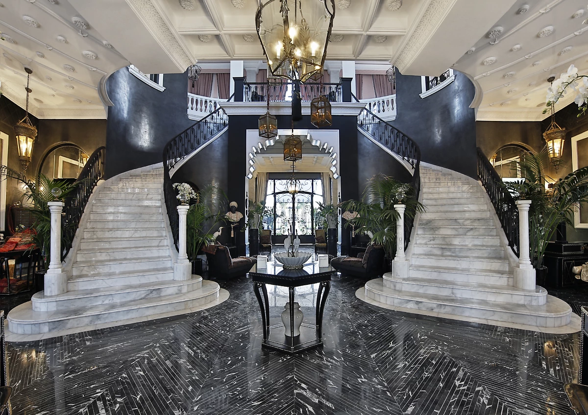Lobby, Palais Ronsard, Marrakech, Maroc