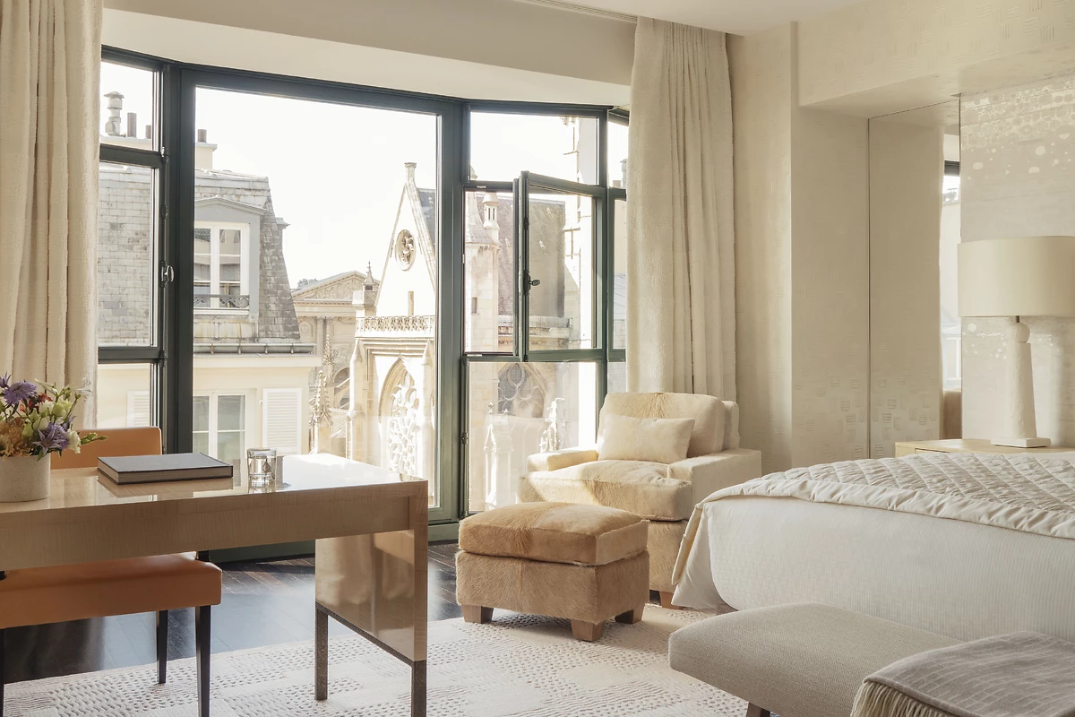 Salle de bain, Hôtel Cheval Blanc Paris, France