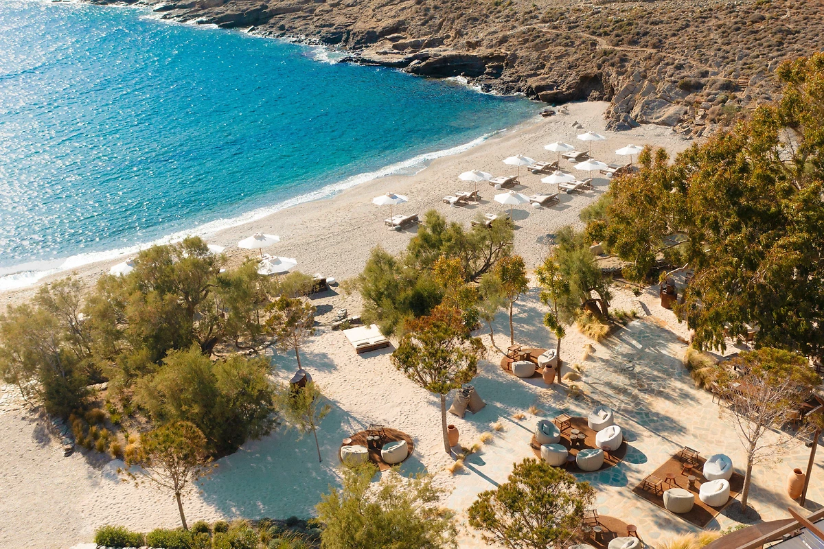 Plage, hôtel O&O Kéa Island