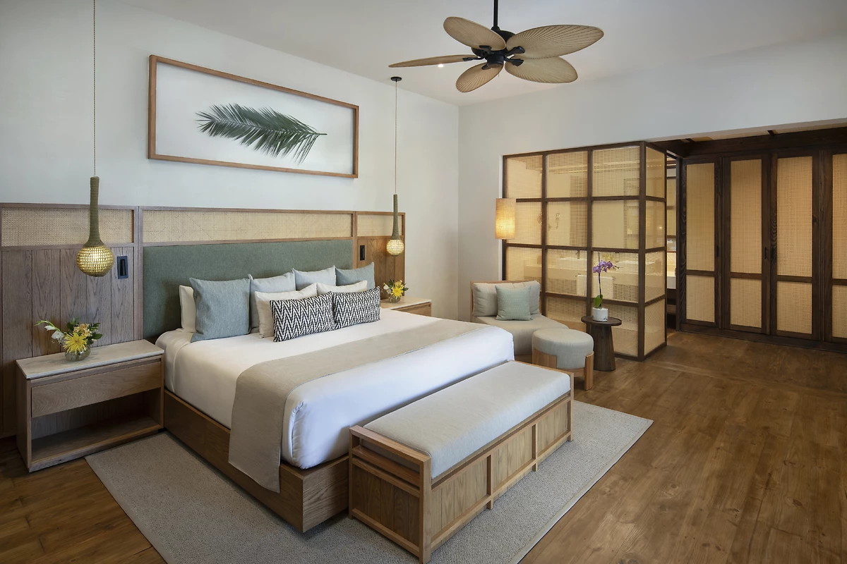 Junior Suite Deluxe Ocean Front, Hôtel Zoëtry Agua Punta Cana, République Dominicaine