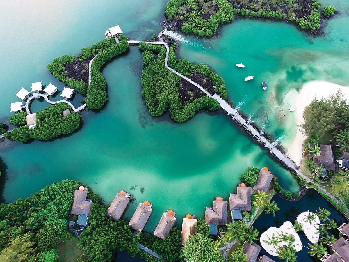 Vue aérienne de l'hôtel, Constance Prince Maurice