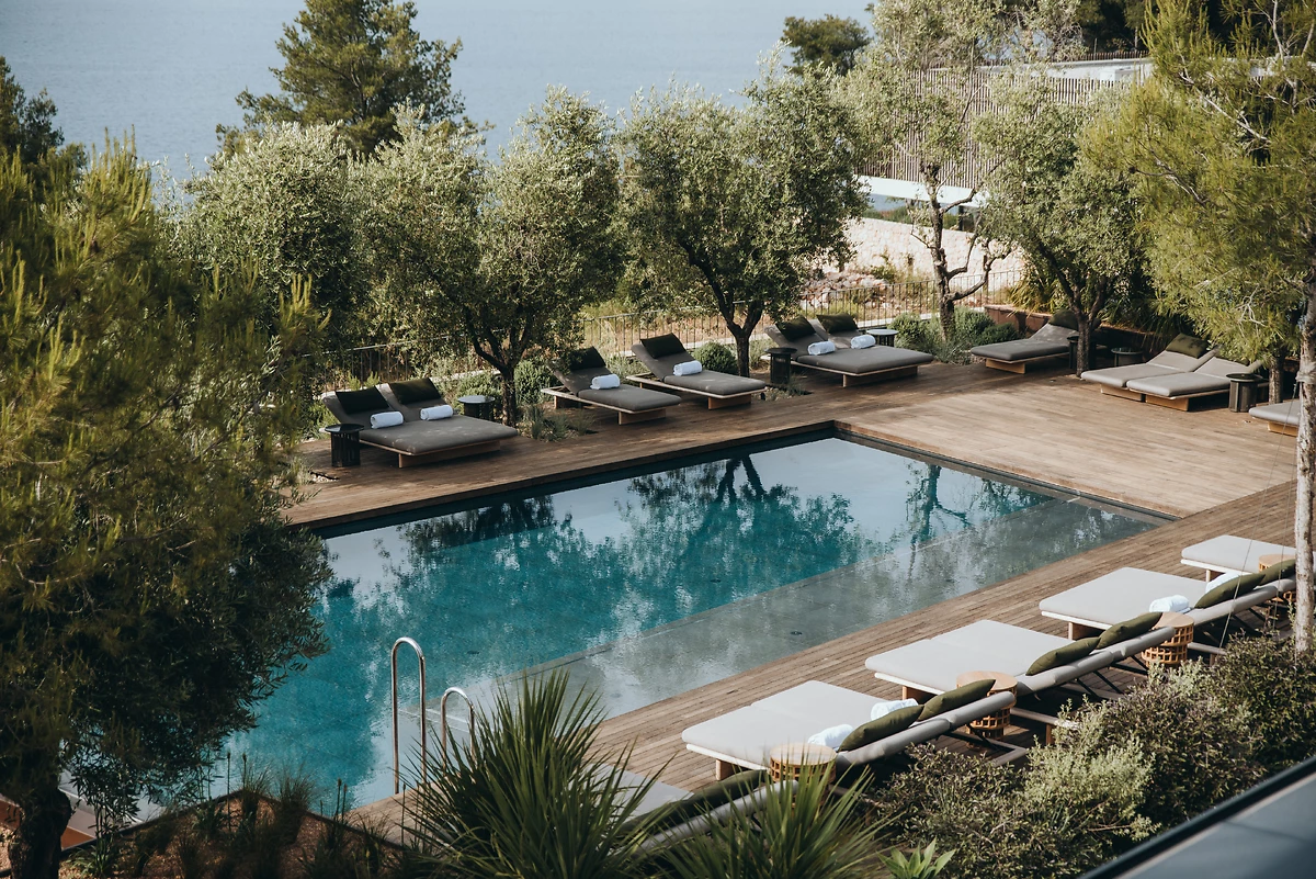 Piscine de l'hôtel, Maslina Resort