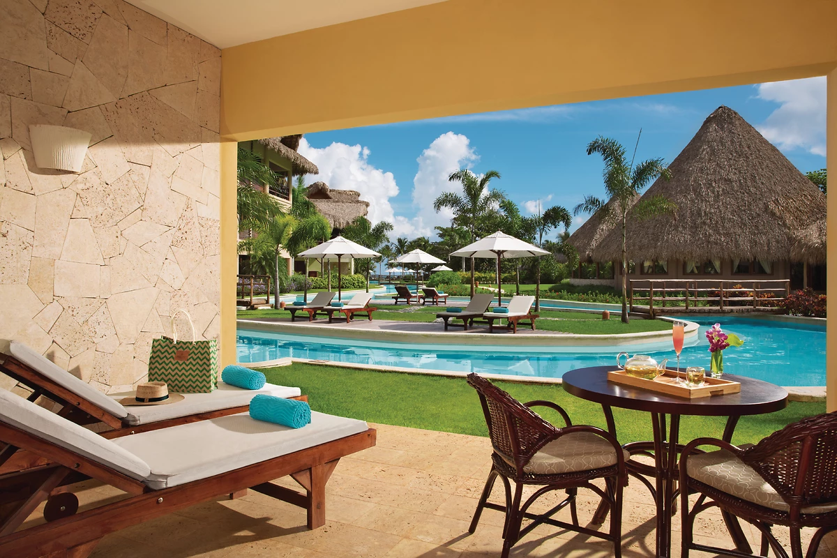Junior Suite Agua Swim Up, Hôtel Zoëtry Agua Punta Cana, République Dominicaine