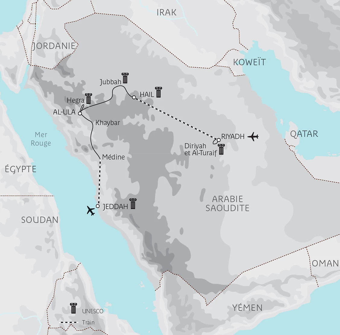 Carte Secrète Arabie saoudite