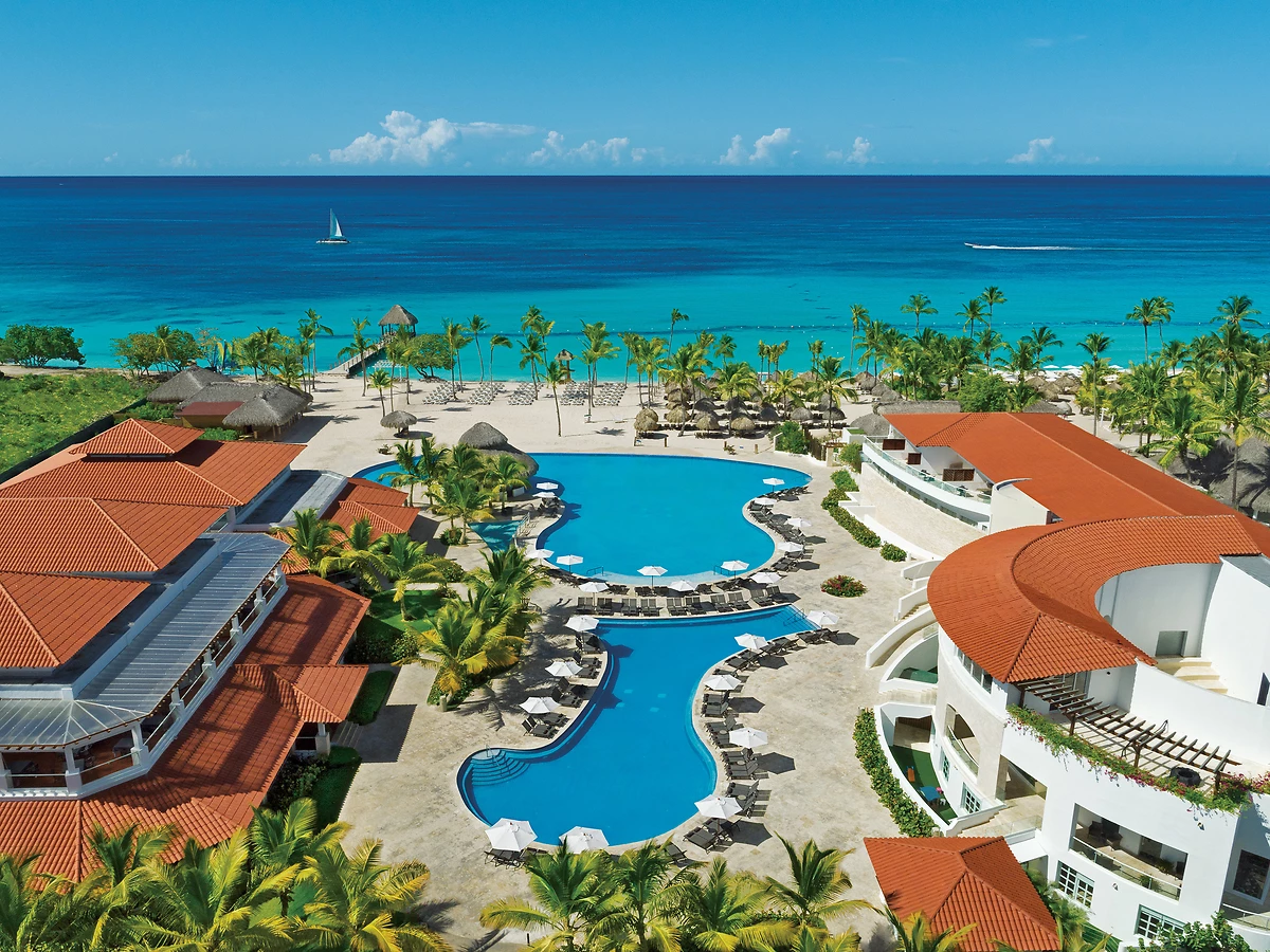 Vue aérienne, Hôtel Dreams Dominicus La Romana, République Dominicaine