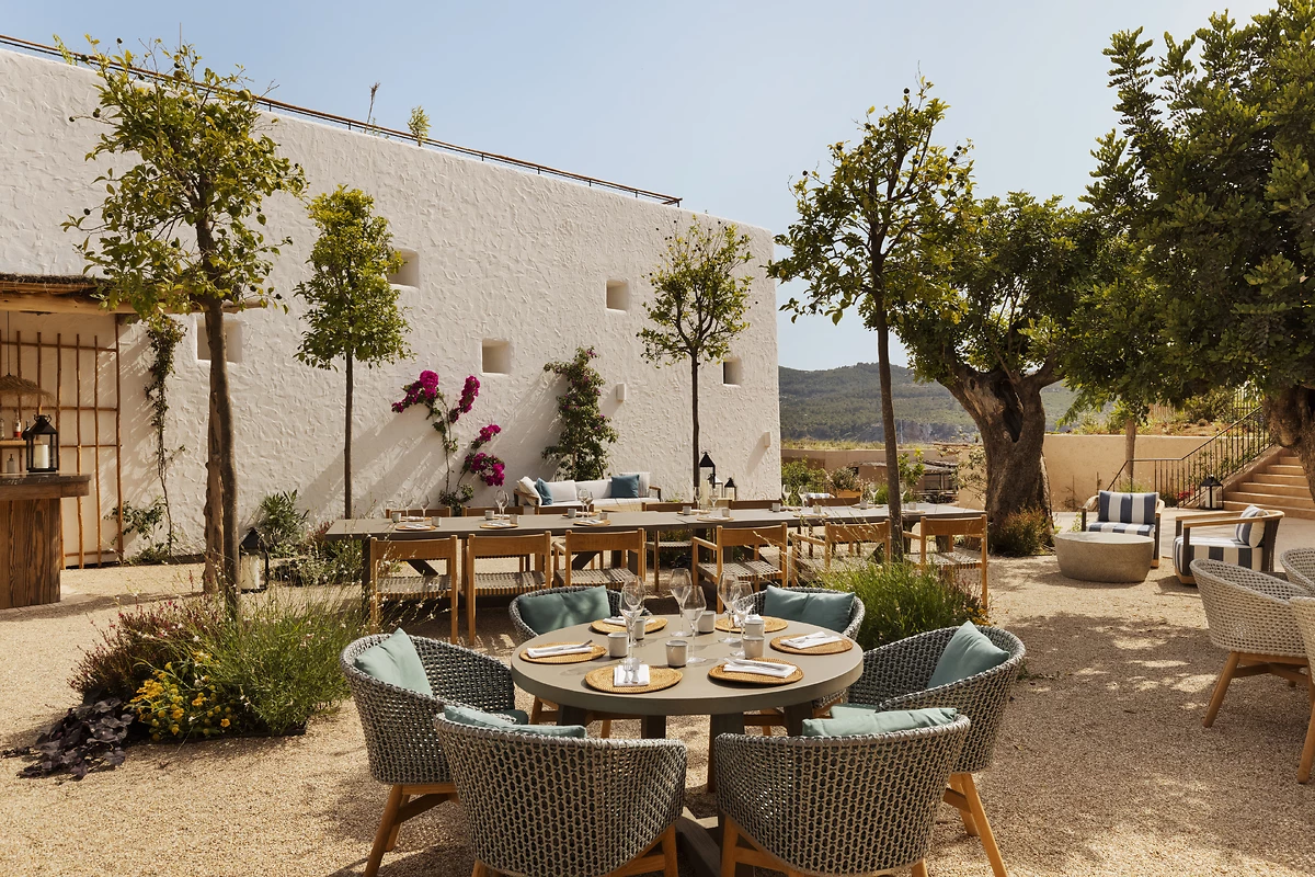 Restaurant The Orchard, hôtel Six Senses Ibiza