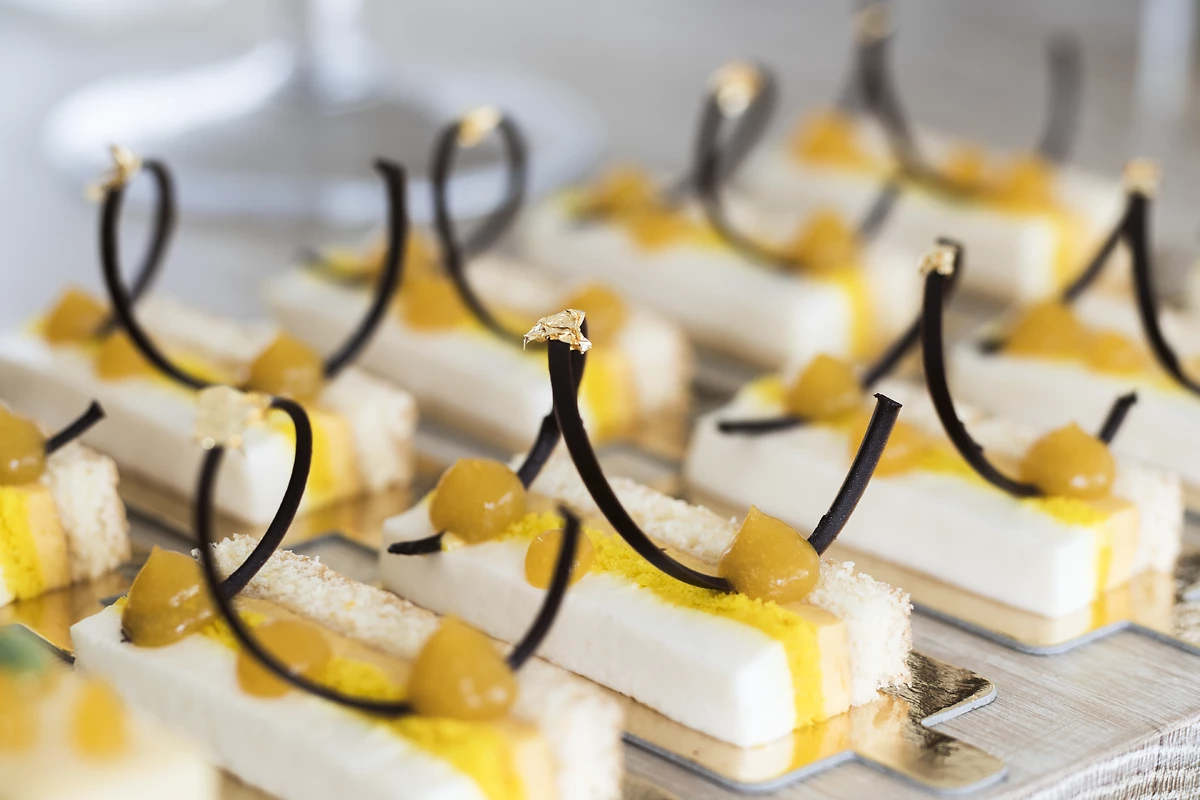 Pâtisseries servies au coffe-shop l'Artisan, One&Only Le Saint Géran