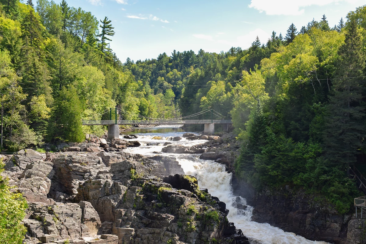 Canyon Sainte-Anne, Québec, Canada