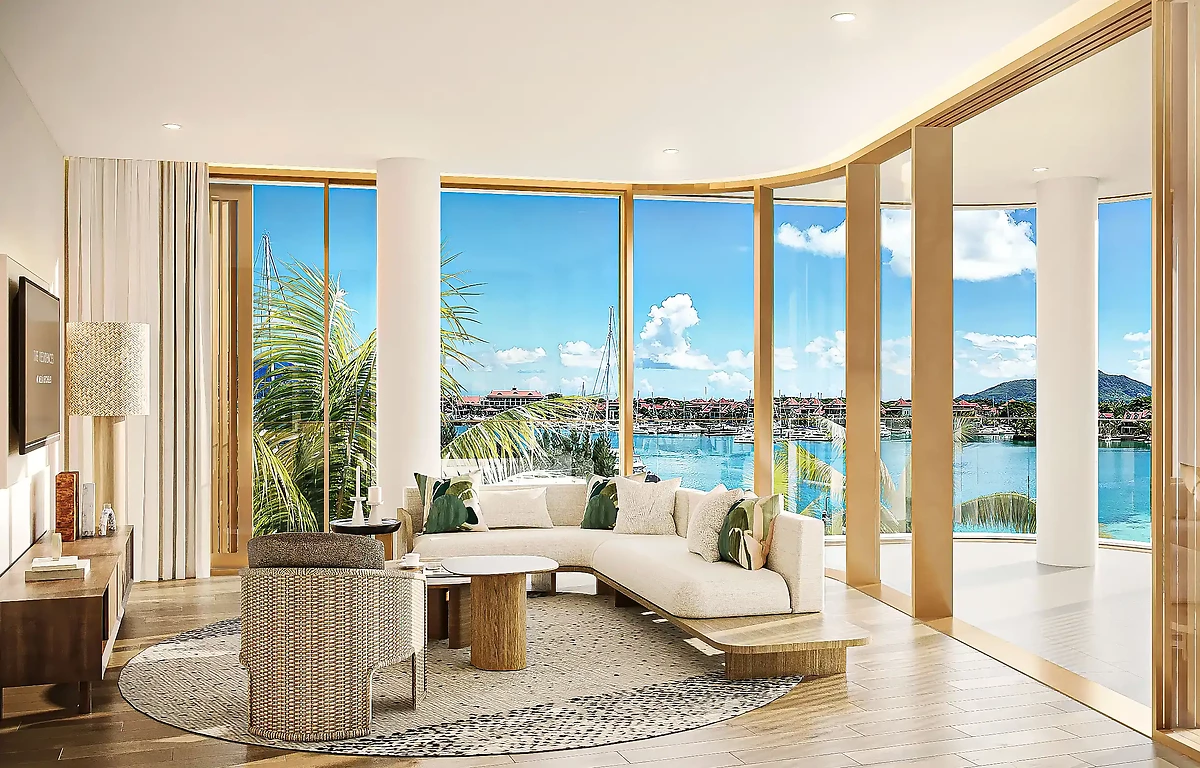 Salon vue mer, Meliá Seychelles