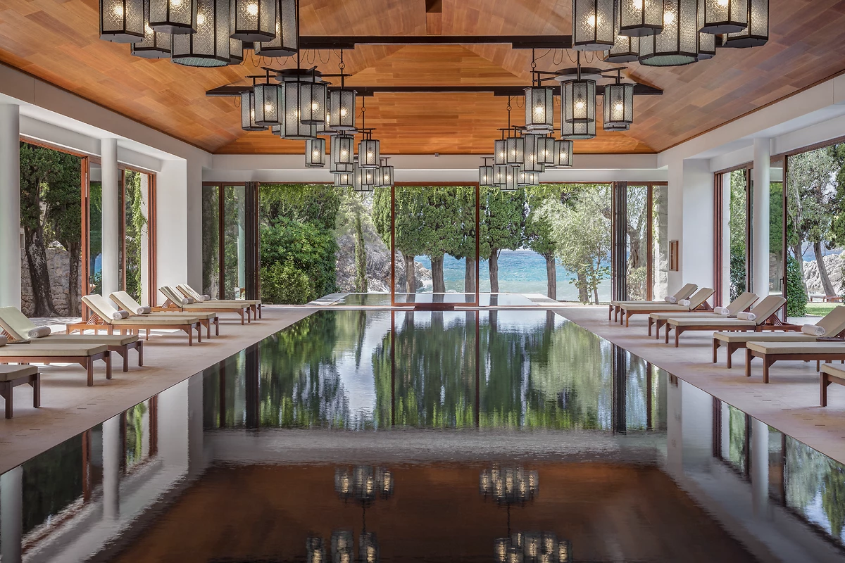 Piscine du Spa, Aman Sveti Stefan